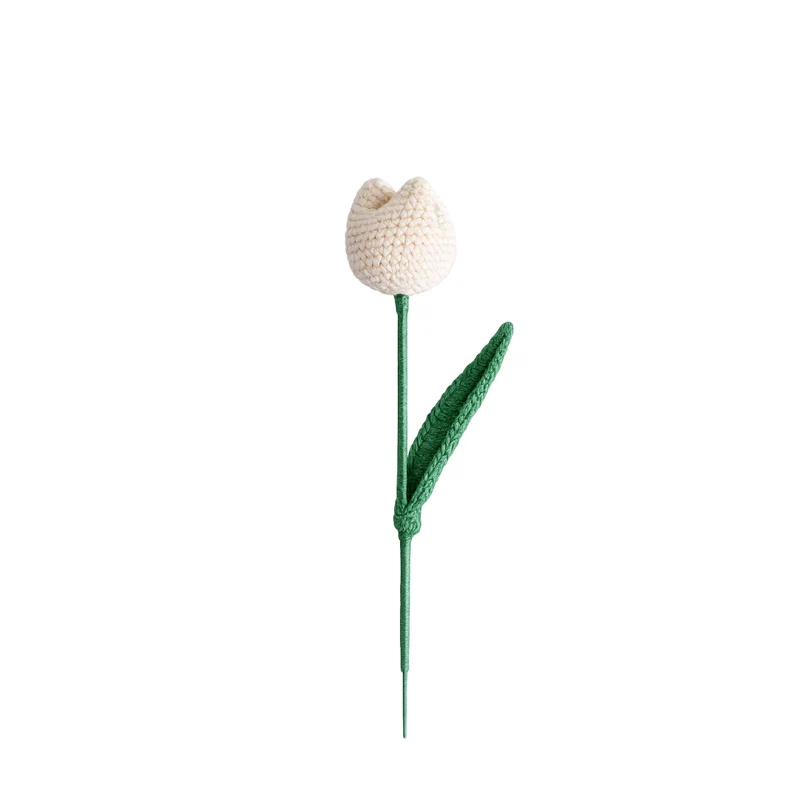 Gehäkelte Tulpe - versch. Farben