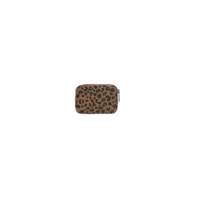 Geldbörse - LILI - Leopard Zimt