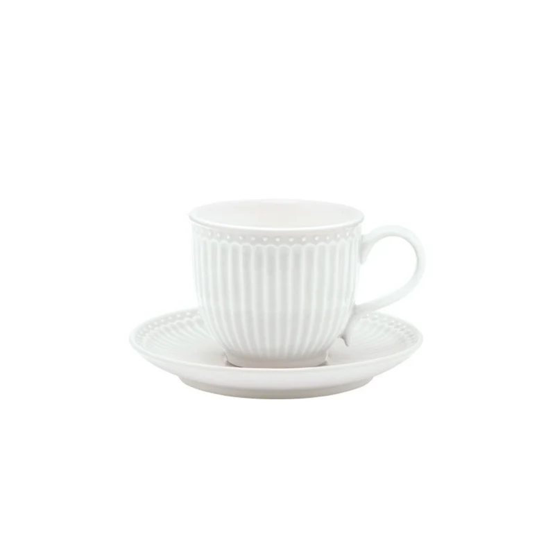 Tasse mit Unterteller - Alice white