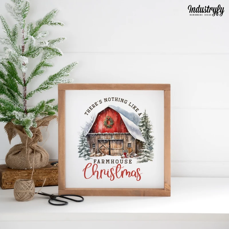 Landhaus Schild | Farmhouse Christmas