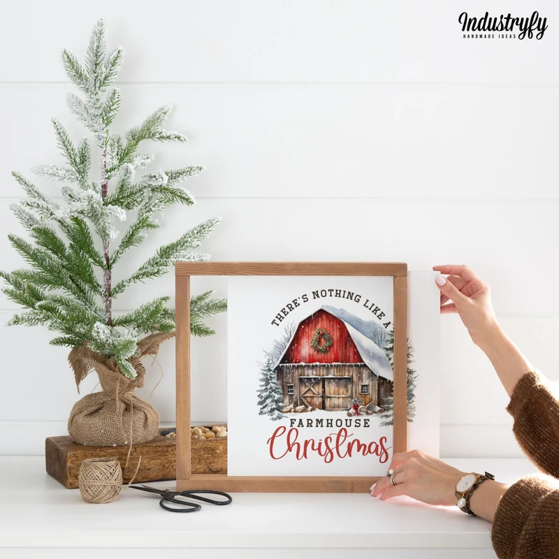 Landhaus Schild | Farmhouse Christmas