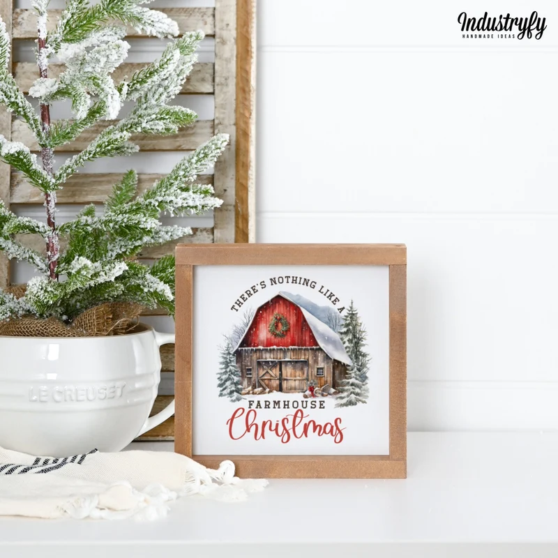 Landhaus Schild | Farmhouse Christmas