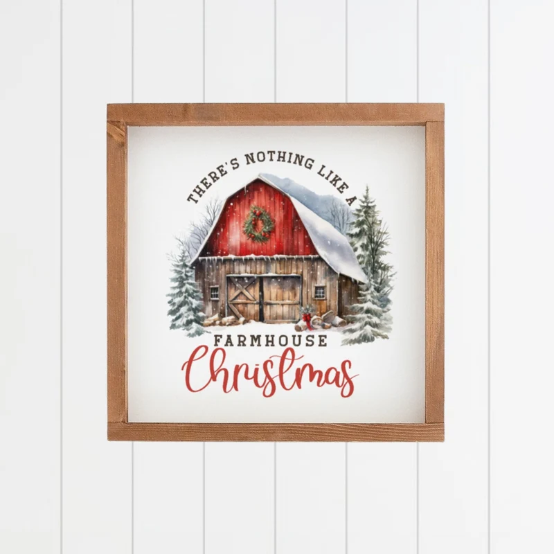 Landhaus Schild | Farmhouse Christmas