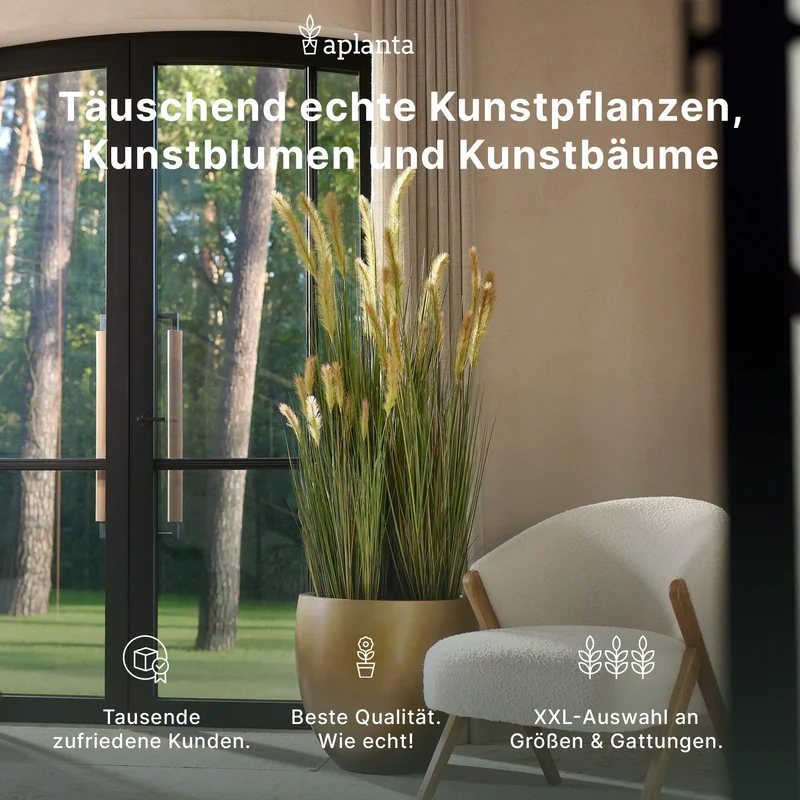 Künstliche Tillandsie - Harry | 95 cm, im Topf
