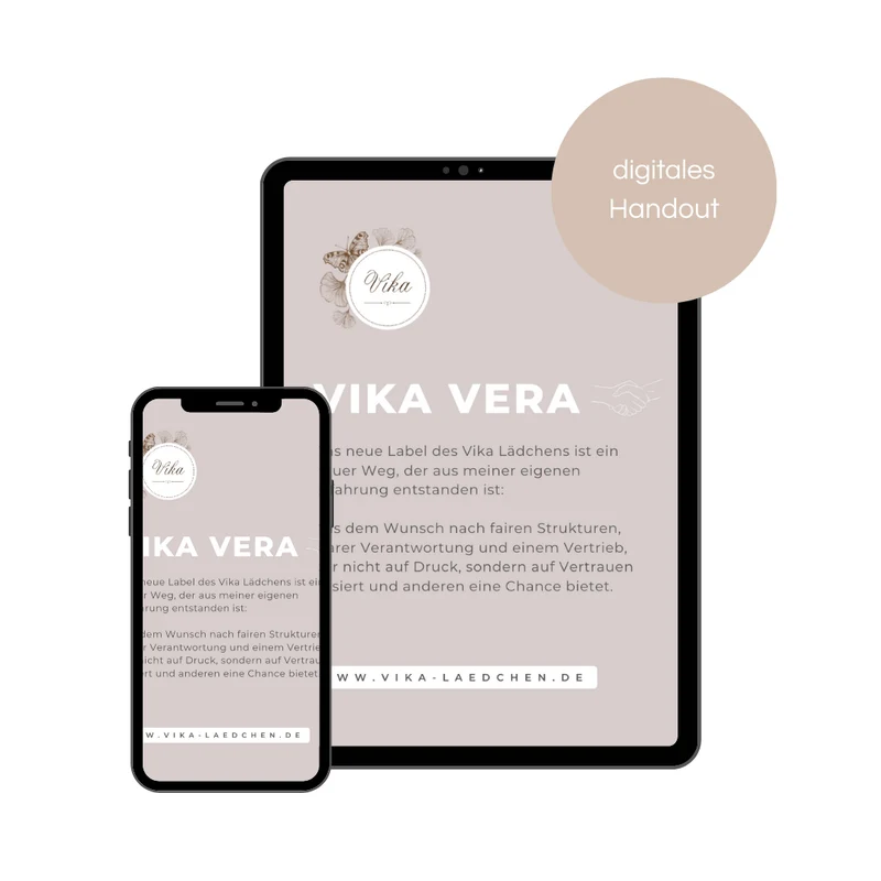 Vika Vera – Handout für interessierte Labels