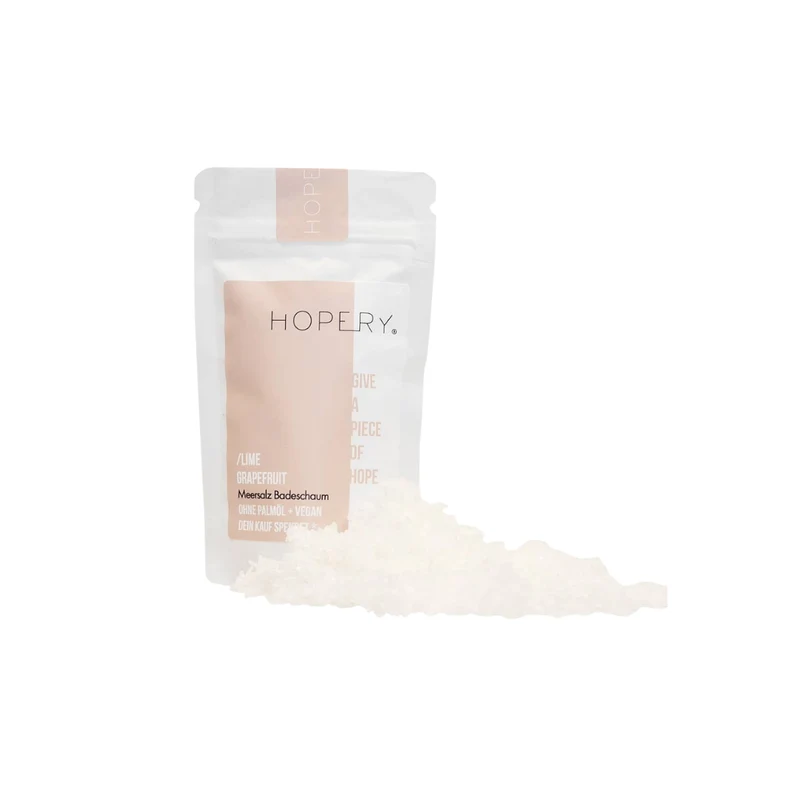 Meersalz Badeschaum - Limette Grapefruit