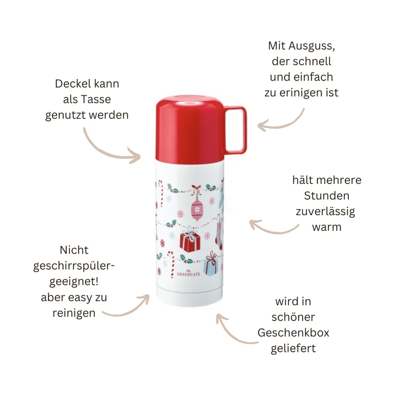 Thermosflasche - Jingle bell