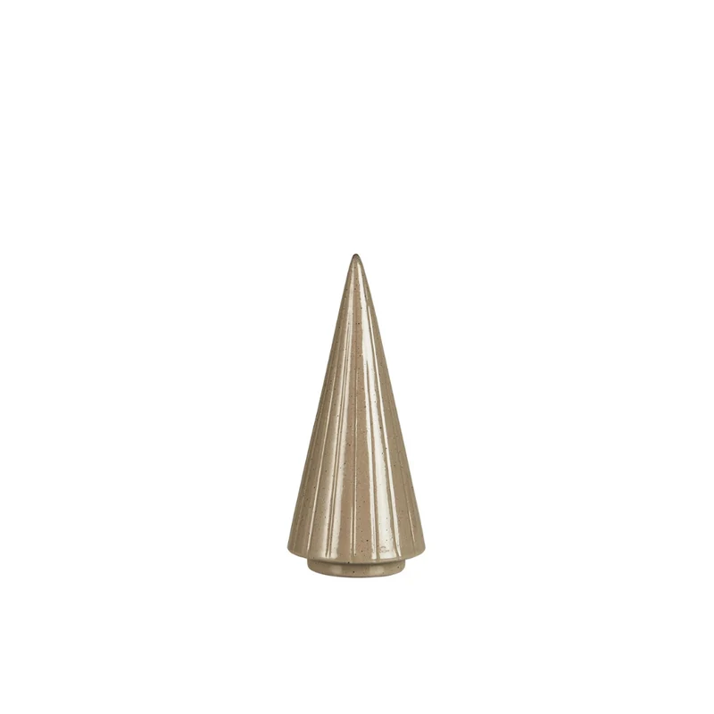 Skandi Baum - Keramik Deko Baum - S - beige