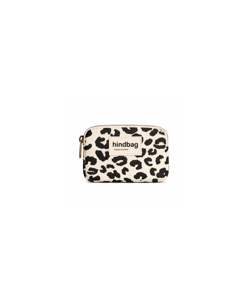 Geldbörse - LILI - Leopard Ecru