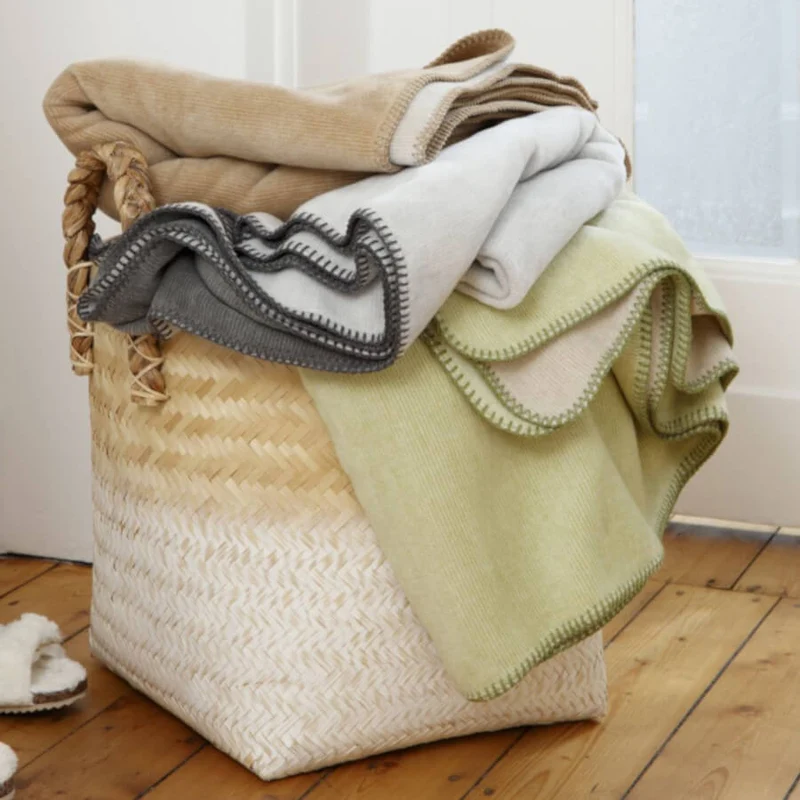 Sofadecke Duo Cotton Melange Doubleface