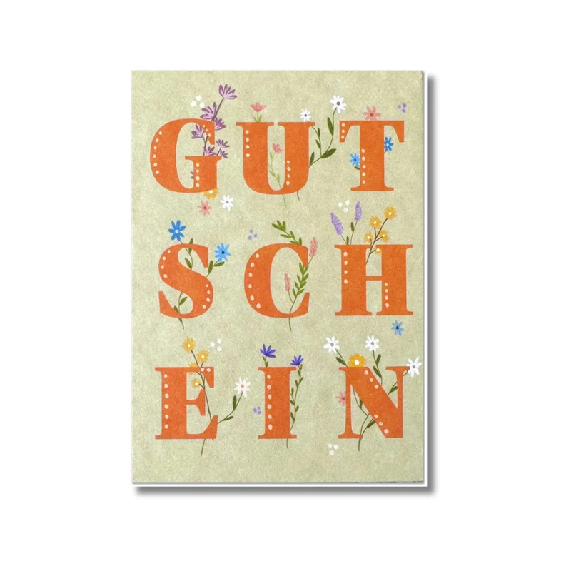 Postkarte • Gutschein