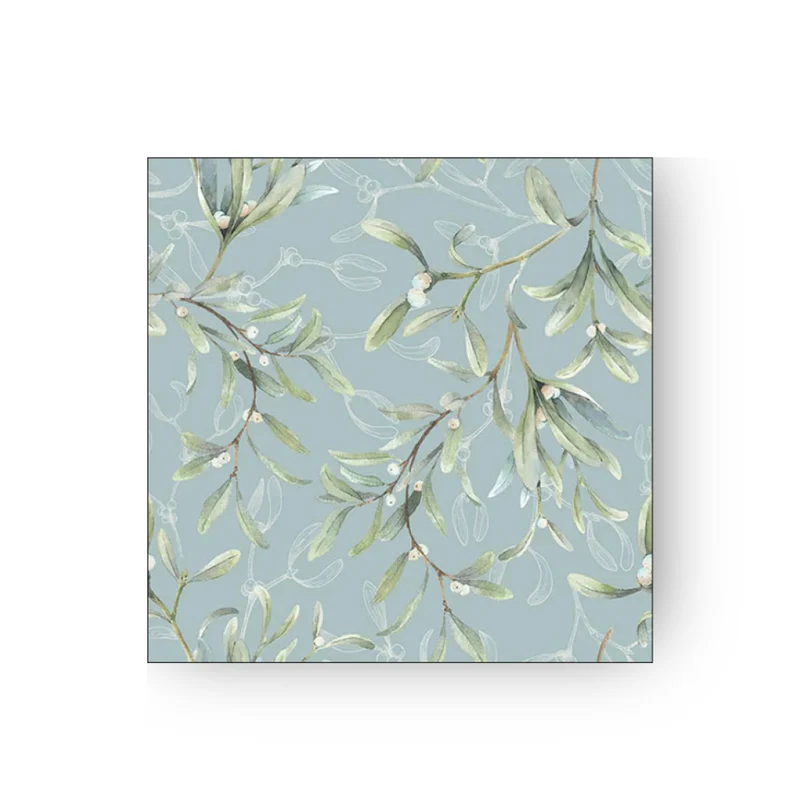 Papierserviette M - Mistletoe all over