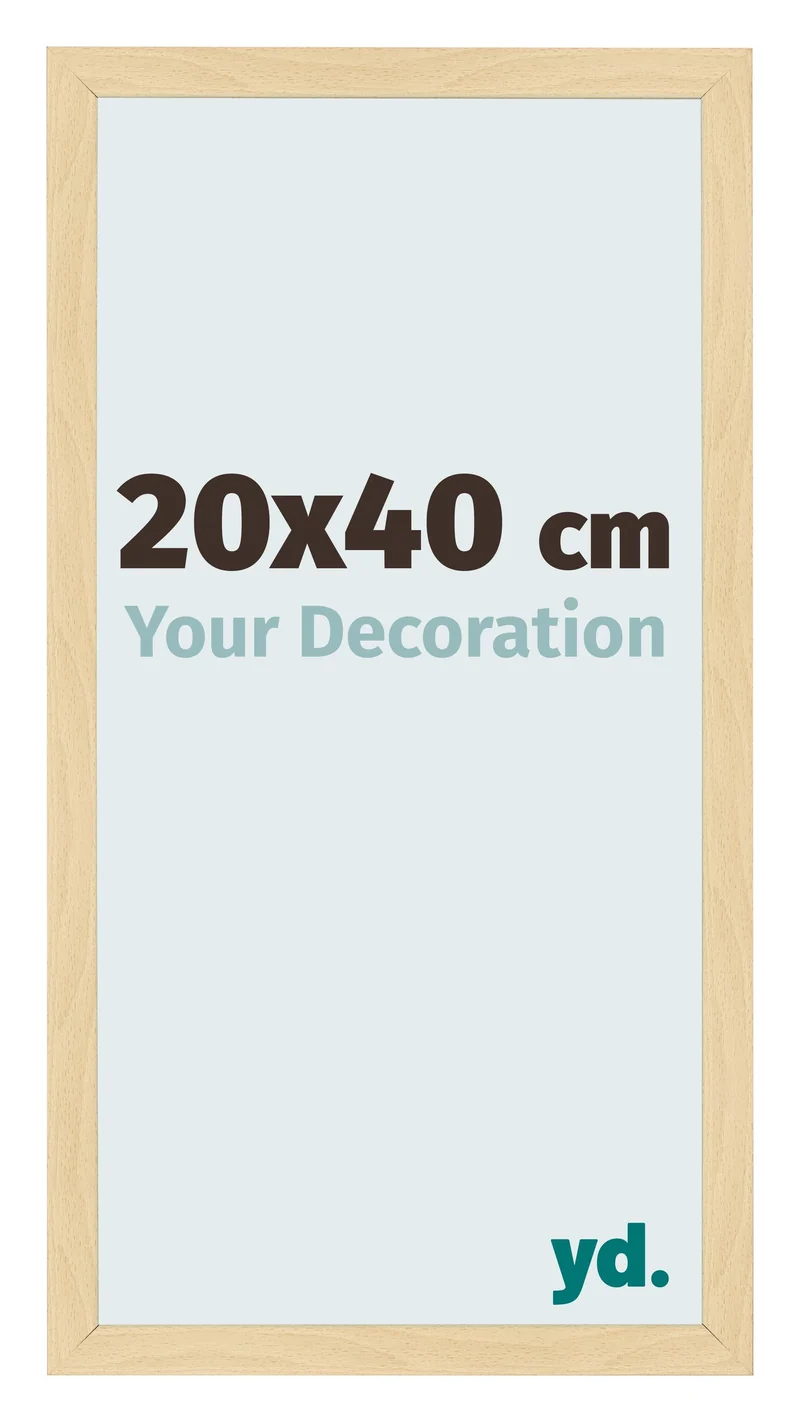 Bilderrahmen 20x40 cm - Buche Dekor - MDF - Bologna