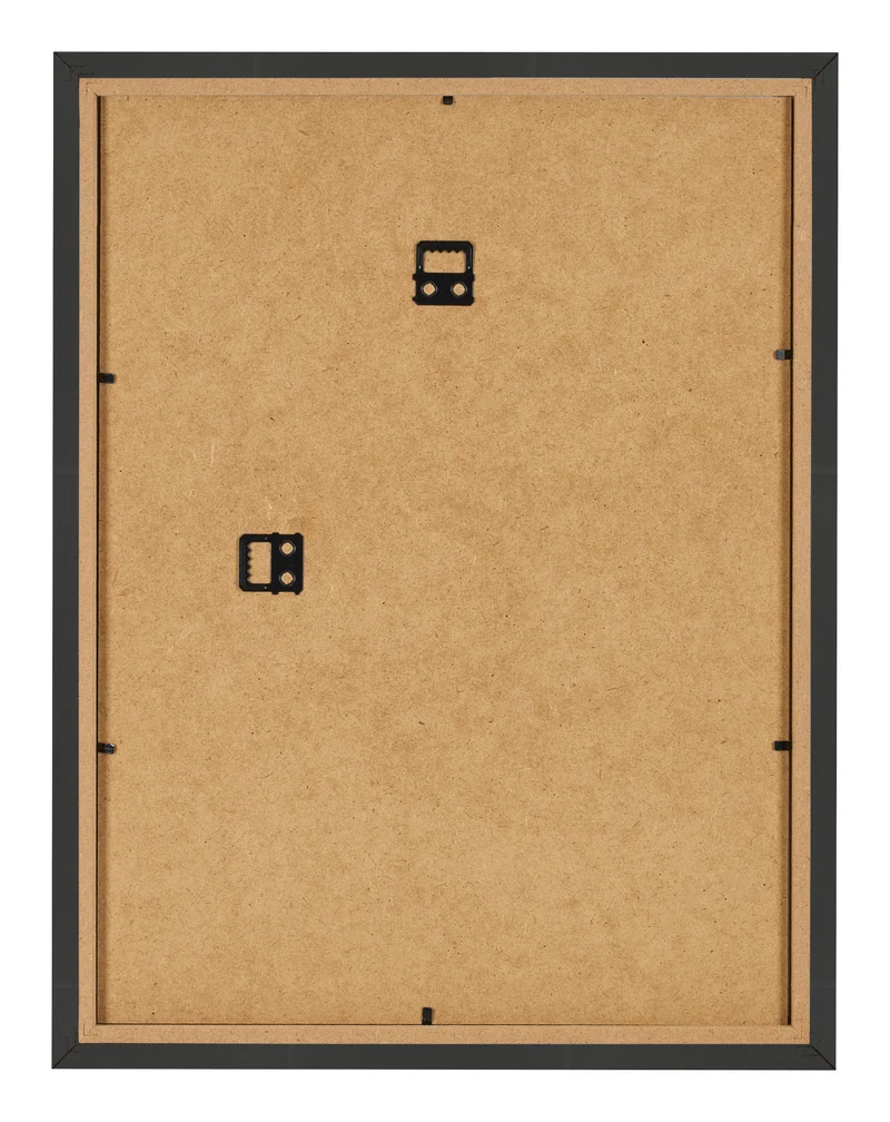 Bilderrahmen 60x80 cm - Schwarz Gemasert - MDF - Bologna
