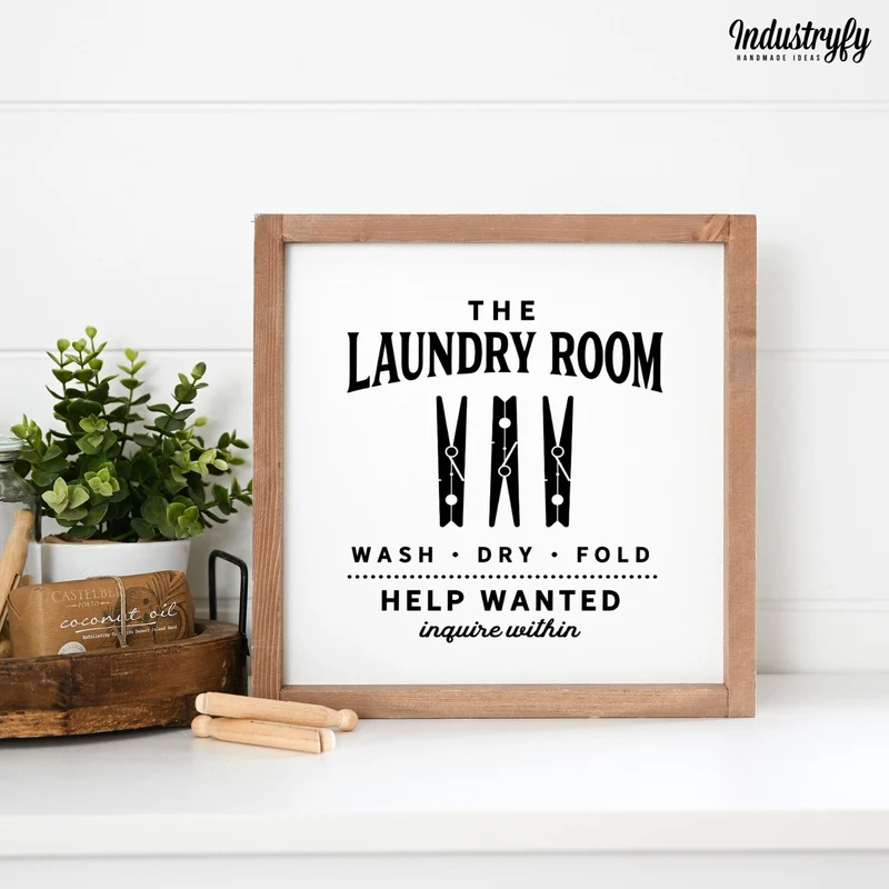 Landhaus Schild | Laundry Room