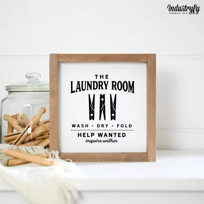 Landhaus Schild | Laundry Room