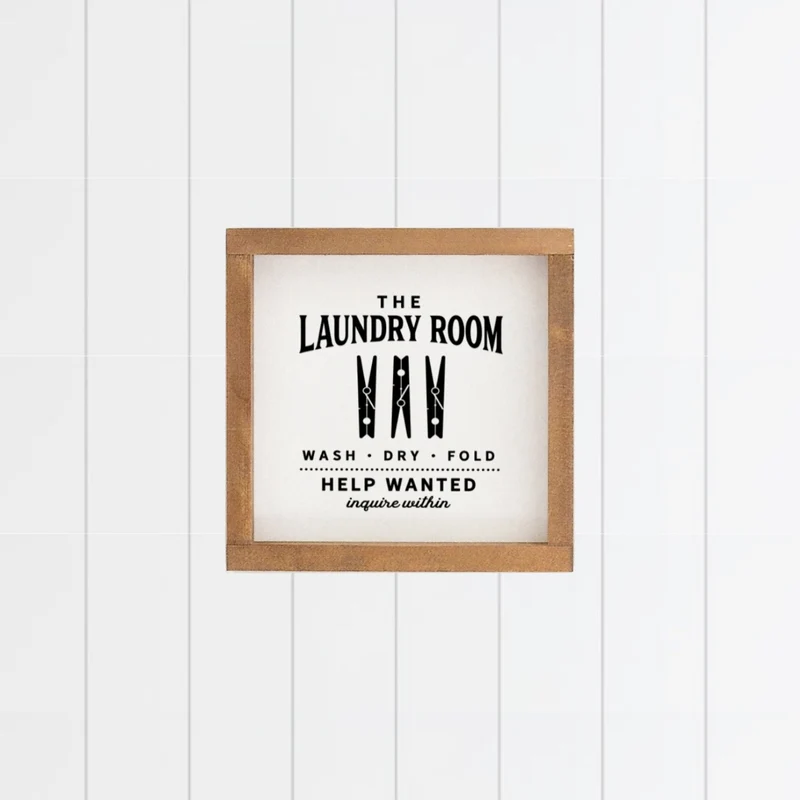 Landhaus Schild | Laundry Room