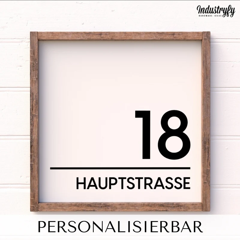 Hausnummer No2 | Wetterfest