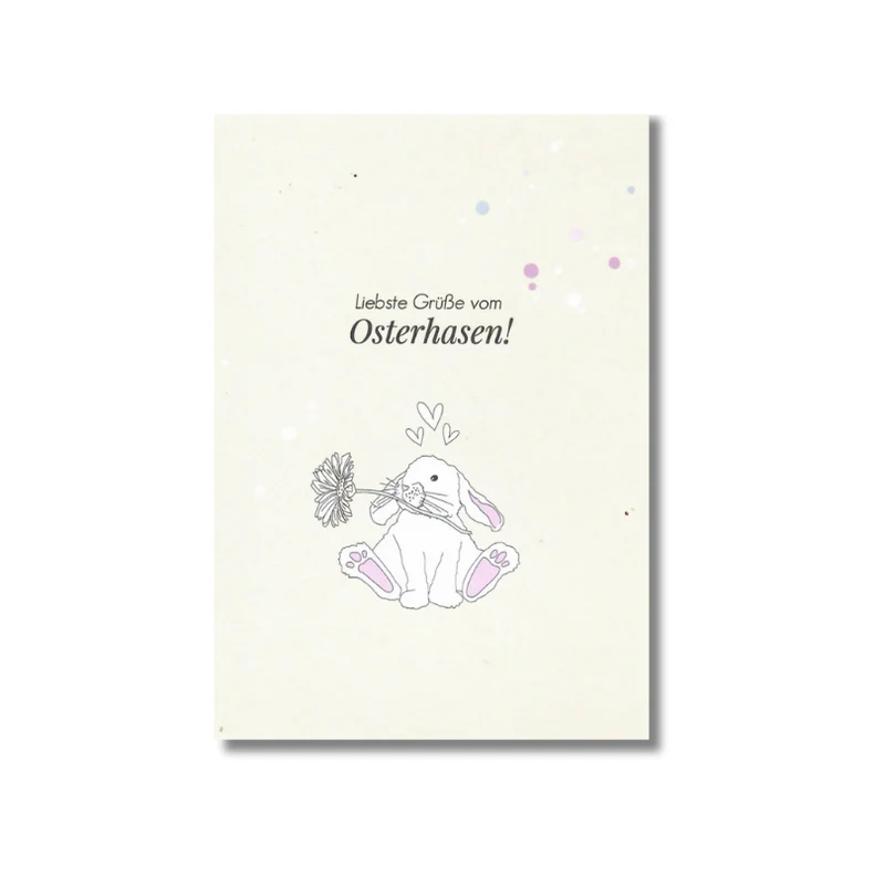 Postkarte • Osterhase