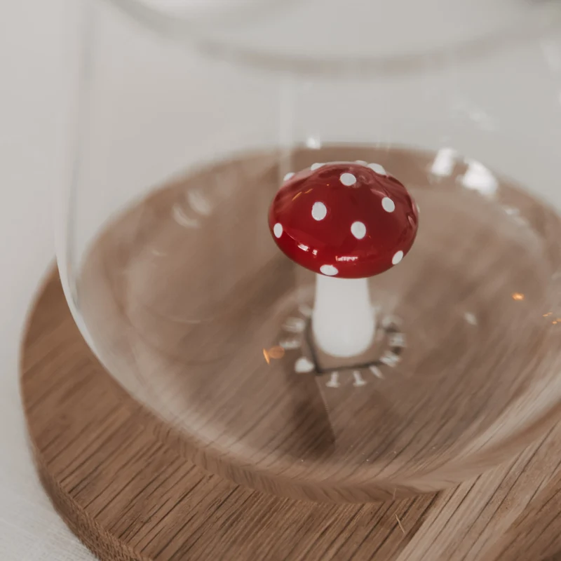 Trinkglas Figurenglas - Fliegenpilz
