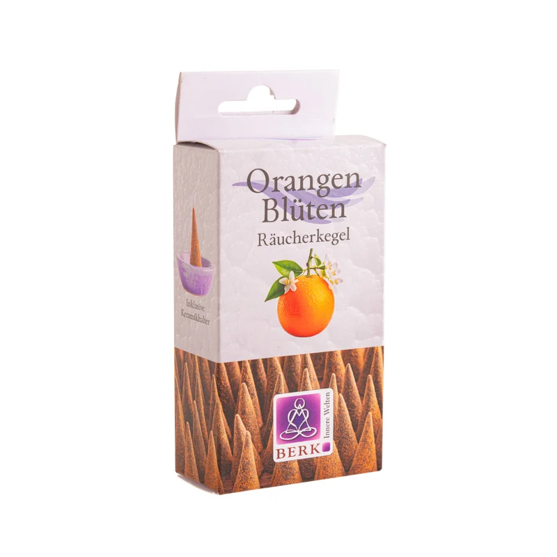 Räucherkegel - Orangenblüte – 100% naturrein