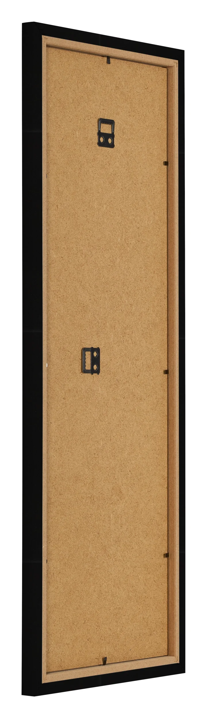 Bilderrahmen 37,5x98 cm - Schwarz Hochglanz - MDF - Bologna