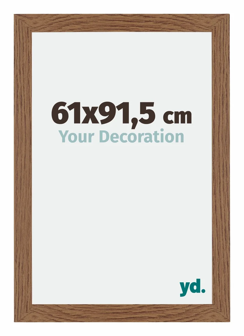 Bilderrahmen 61x91,5 cm - Eiche Rustikal - MDF - Mura
