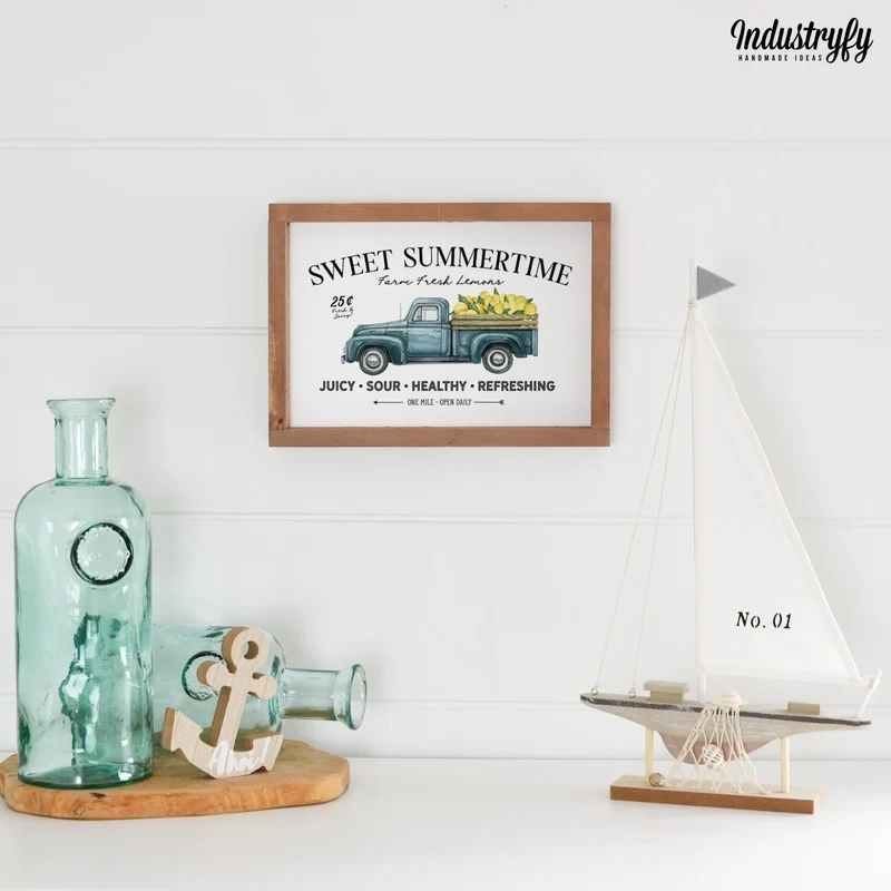 Landhaus Schild | Lemon Truck