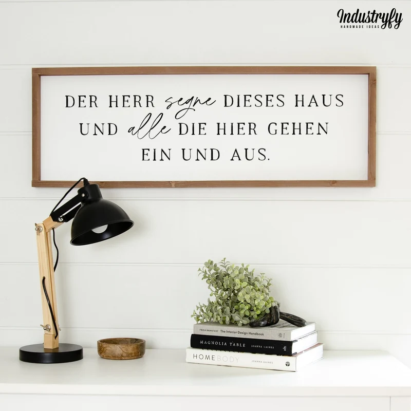 Landhaus Schild | Segne dieses Haus