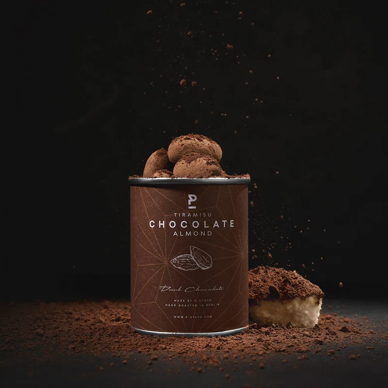 Schoko-Genuss - Mandel mit dunkler Schokolade Tiramisu 60g