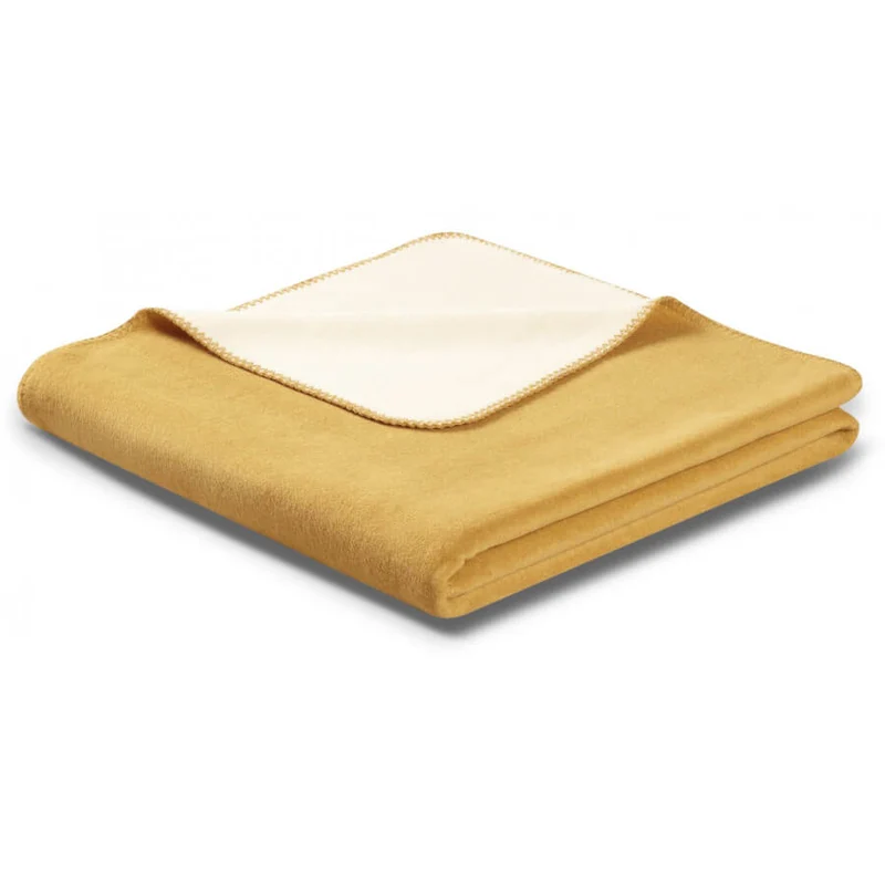 Sofadecke mit Zierstich Doubleface - Duo Cotton