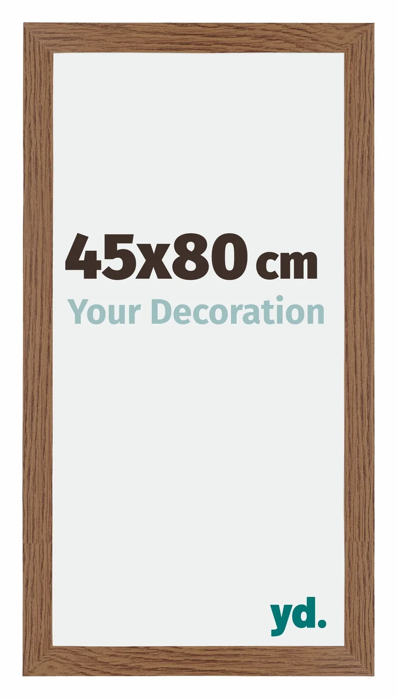 Bilderrahmen 45x80 cm - Eiche Rustikal - MDF - Mura