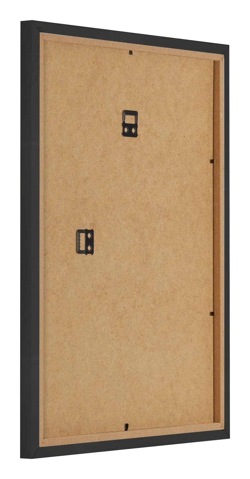Bilderrahmen 75x98 cm - Schwarz Gemasert - MDF - Bologna