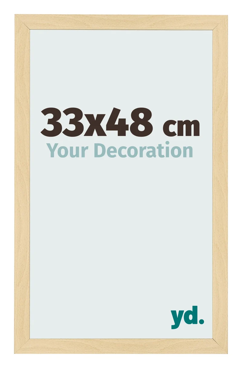 Bilderrahmen 33x48 cm - Buche Dekor - MDF - Bologna