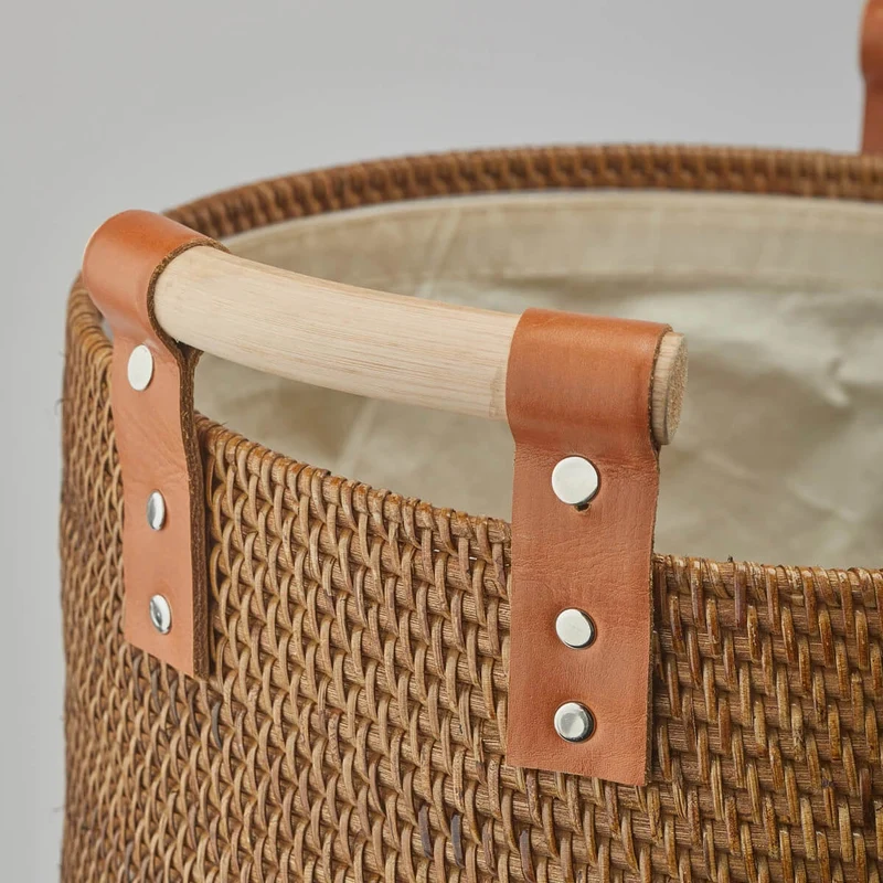 Rattan Wäschekorb Cino