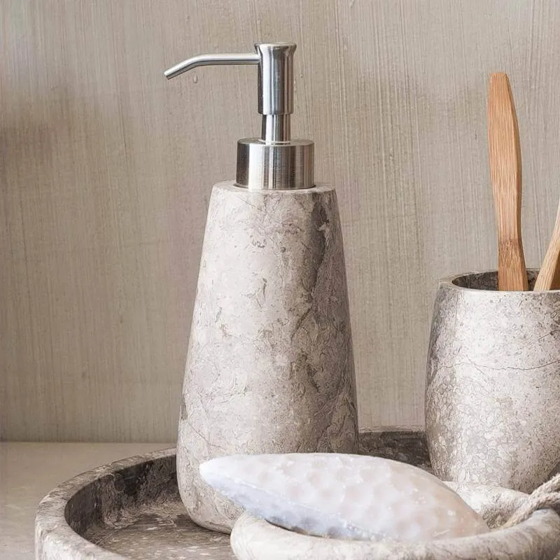 Conor-Ablage Marmor creme rechteckig