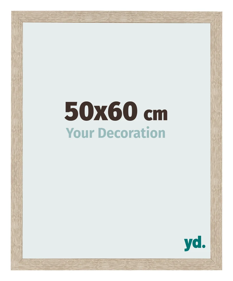 Bilderrahmen 50x60 cm - Sonoma Eiche - MDF - Bologna