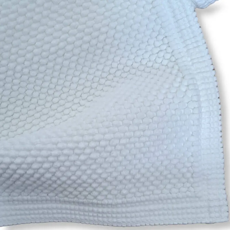 Teppich Baumwolle Miso 100 x 200 cm-weiss