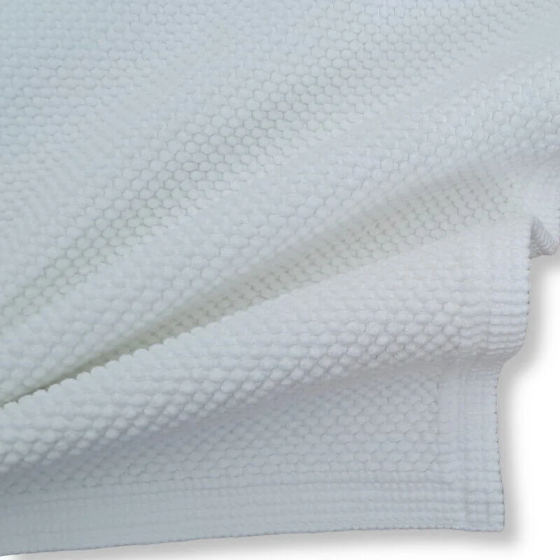 Badvorleger Miso-70 x 140 cm-weiss