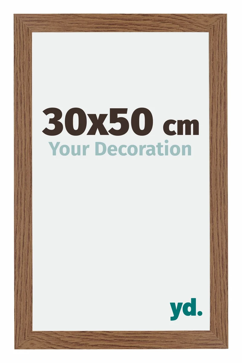 Bilderrahmen 30x50 cm - Eiche Rustikal - MDF - Mura