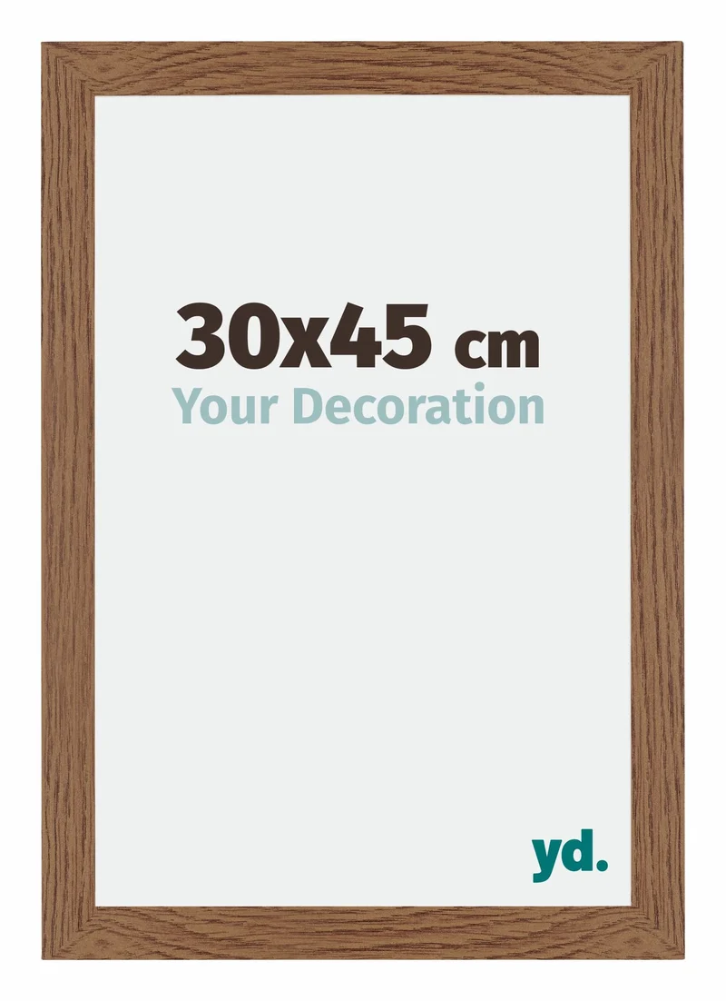 Bilderrahmen 30x45 cm - Eiche Rustikal - MDF - Mura