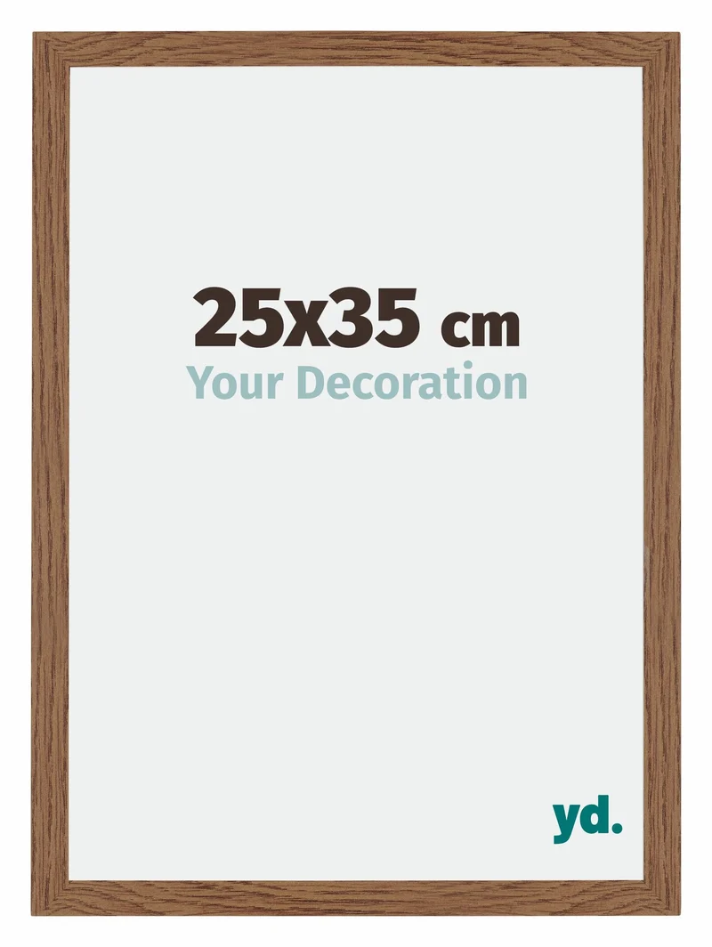 Bilderrahmen 25x35 cm - Eiche Rustikal - MDF - Mura