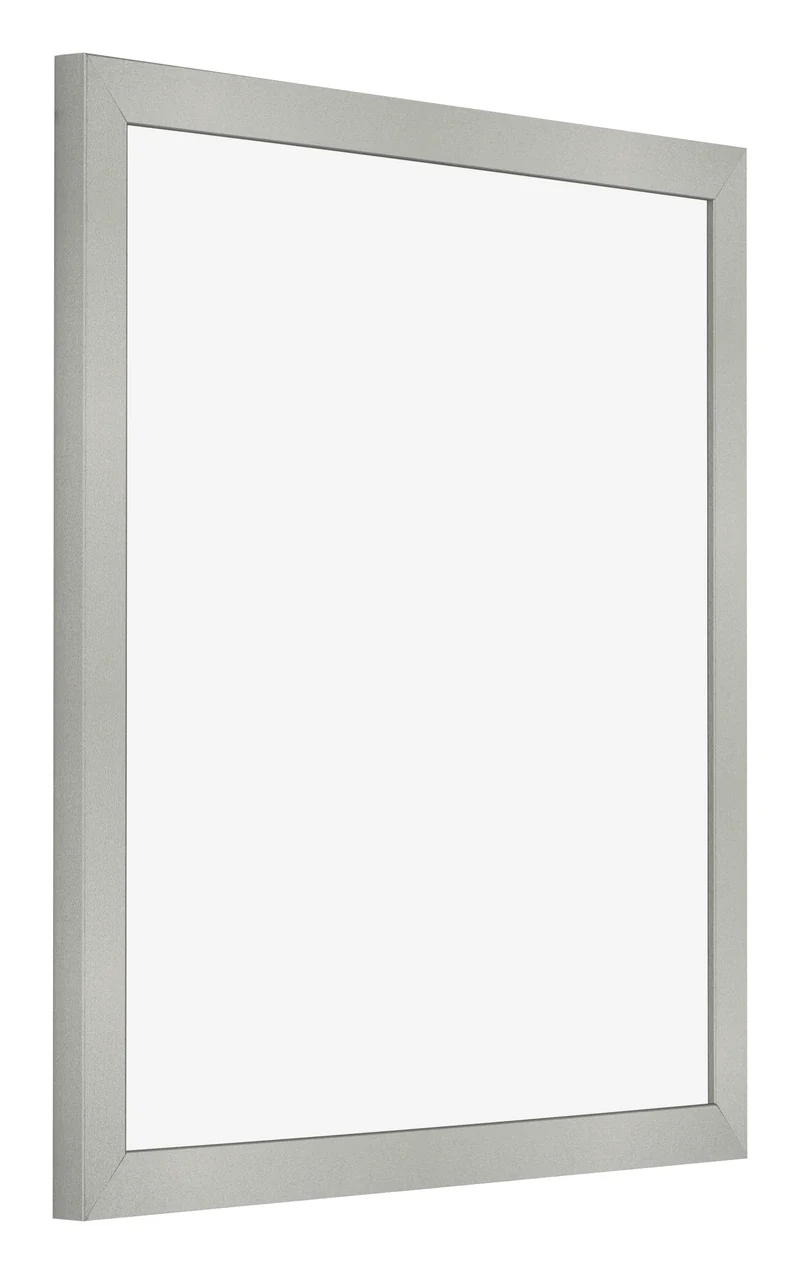 Bilderrahmen 45x45 cm - Silber Matt - MDF - Bologna