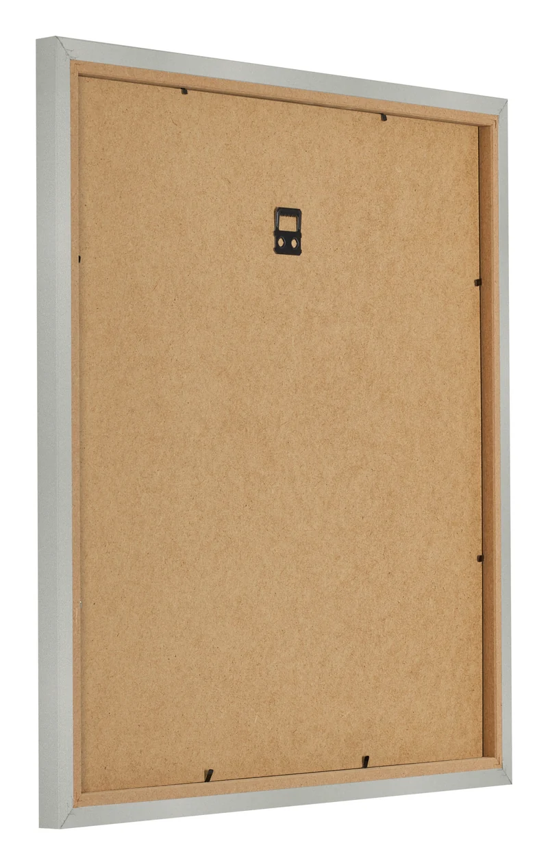 Bilderrahmen 45x45 cm - Silber Matt - MDF - Bologna