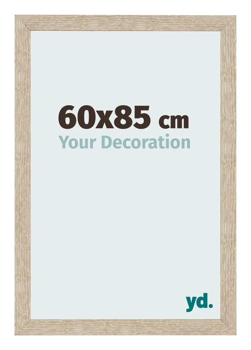 Bilderrahmen 60x85 cm - Sonoma Eiche - MDF - Bologna