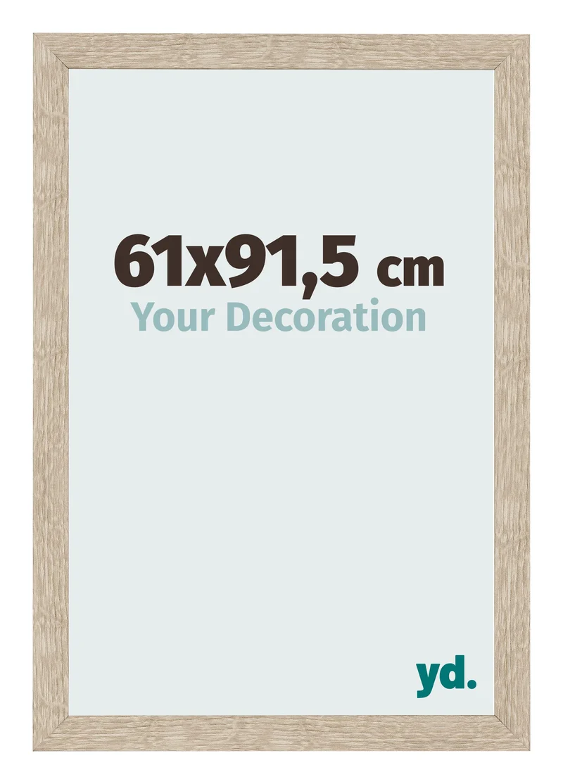 Bilderrahmen 61x91,5 cm - Sonoma Eiche - MDF - Bologna