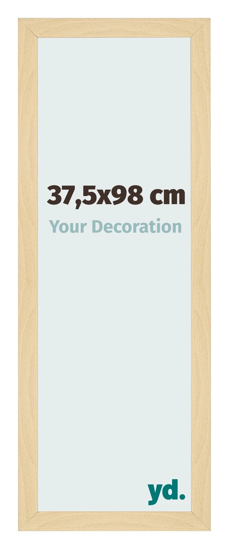 Bilderrahmen 37,5x98 cm - Buche Dekor - MDF - Bologna