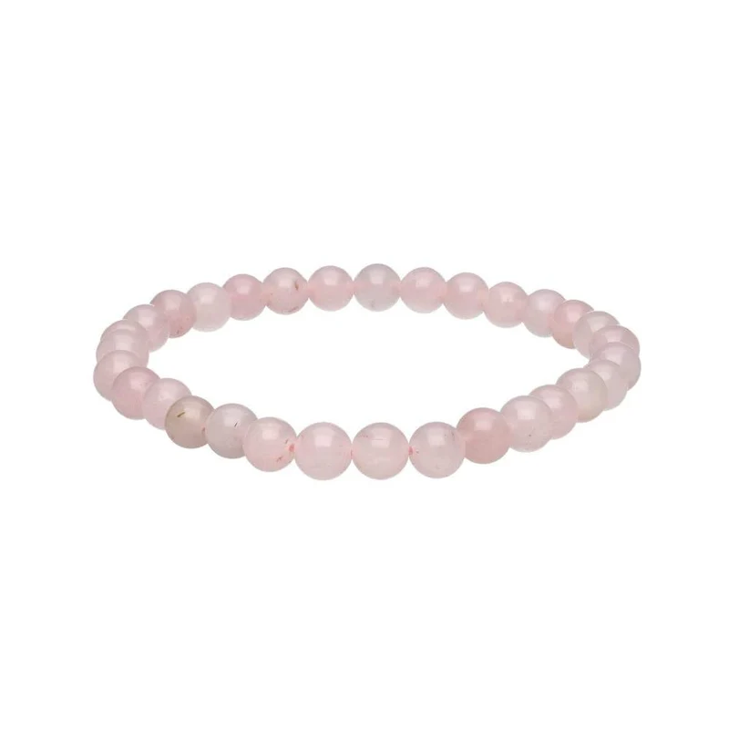 Rosenquarz-Armband 6mm