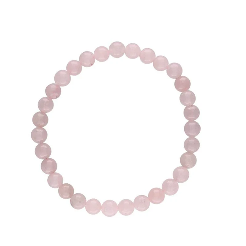 Rosenquarz-Armband 6mm