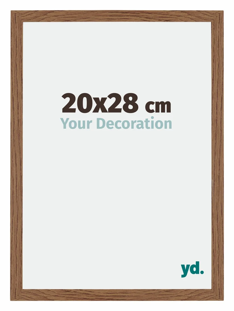 Bilderrahmen 20x28 cm - Eiche Rustikal - MDF - Mura